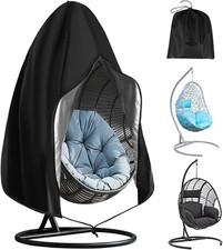 Egg Chair Cover Waterproof Heavy Duty Hanging Egg Chair Cover Garden Outdoor UK