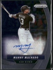 2020 Panini Prizm Game Ball Graphs Auto Manny Machado #GBG-MM Padres