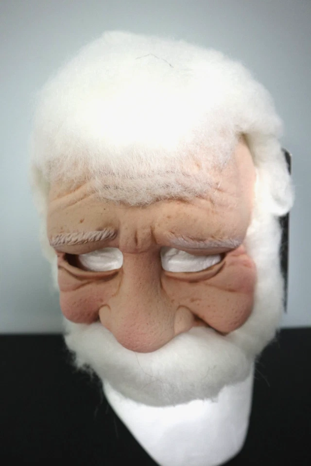 Jolly Uncle Saint Nick- Zagone Studios "Papa Noel" Handmade Mask - Image 4 of 4