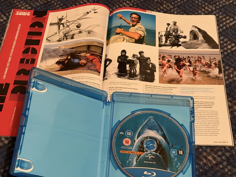 Jaws bundle blu ray + Empire magazine 50th anniversary special edition - Image 3 of 4