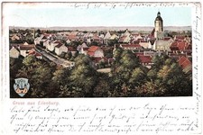 alte Ak Eilenburg, Blick auf die Stadt, gel. 1902