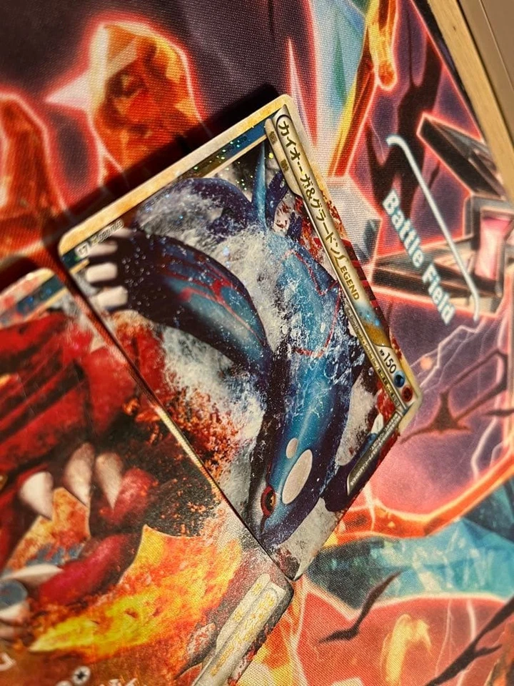 Kyogre & Groudon Legend L3 070/080 071/080 Triumphant Japanese Pokemon Card - Image 4 of 4