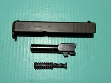 USED GLOCK 27 GEN 3 COMPLETE SLIDE BARREL GUIDE ROD RECOIL SPRING OD GREEN