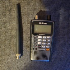 Uniden Bearcat BC125AT Handheld Scanner Black VHF/UHF 500 Channels Alpha Tagging
