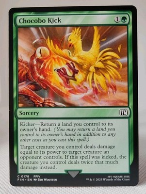 Magic MTG - Chocobo Kick - Final Fantasy - NMINT #0178