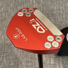 LAB Golf OZ.1i 34" Red Straight Shaft w/Super Stroke Wrist Lock Grip + HC MINT