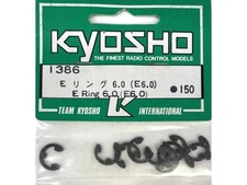 Kyosho E-Rings (E6.0) - 1386 6mm - Z-K/1386