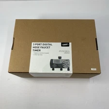 Orbit 3 Port Digital Timer Set Hose Faucet Cold Water 56082 NEW SEALED $75