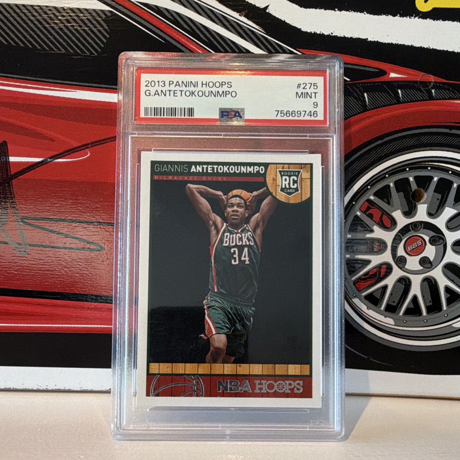 2013-14 NBA Hoops - Giannis Antetokounmpo #275 (RC)