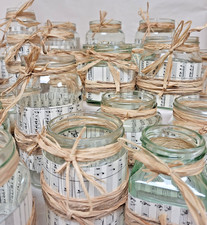 25 X Rustic Jars For Wedding Centrepieces rustic shabby  chic weddings parties
