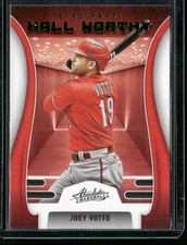 2022 Panini Absolute #HW-6 Joey Votto Hall Worthy Green