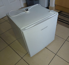 Cookology Mini Freezer White Freestanding Single Door Manual Defrost Reversible