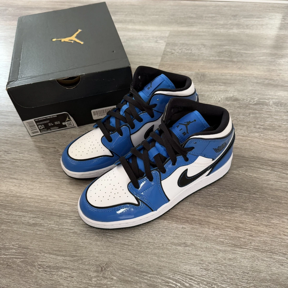 Jordan 1 SE Mid Signal Blue for sale | eBay