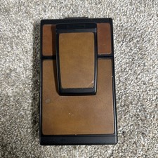 Polaroid SX-70 Land Camera Alpha 1 Brown Leather Untested Vintage