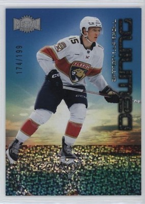 2024-25 Skybox Metal Universe Dawning Speckle /199 Anton Lundell #4