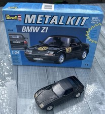 Revell BMW Z1 Black Assembled 1:24 Scale 1990 Diecast Metal Model Kit & Box 8709
