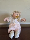 Vintage Cabbage Patch Kid  1985 Yellow Hair Pacifier Original Clothes No Shoes