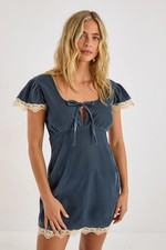 Nastygal Steel Dress Womens Going Out Dresses