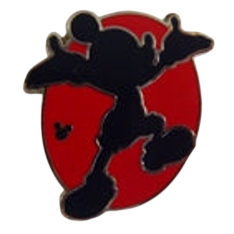 Disney Trading Pin 131719 DLR HIDDEN MICKEY 2018 RED SILHOUETTE  PRESENTING