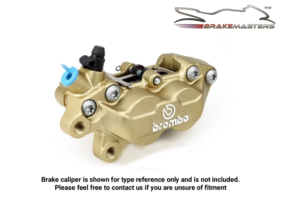 Ducati 907 ie 1992 front brake caliper stainless steel piston set SPORT TOURING - Imagem 3 de 4