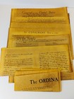 Americana Historical Documents Bill of Rights Constitution Declaration Of Indepe