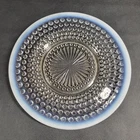 Vintage Moonstone Opalescent Hobnail 8.5" Luncheon Plate  Anchor Hocking