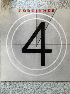 Vinyl , Foreigner ''4''