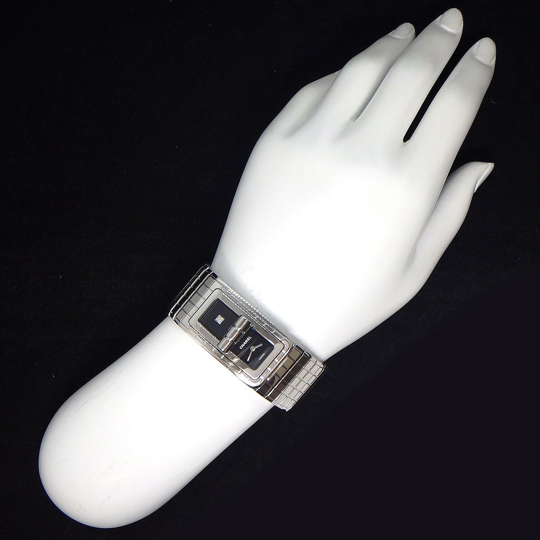 CHANEL Watch Code Coco H5144 Rectangular Diamond … - image 8