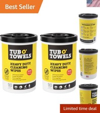 Heavy Duty Multi Surface Cleaning Wipes 180 Count Citrus 2 Pack