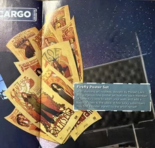 NIP Firefly Loot Crate Character Poster Set of 9 2018 Qmx Serenity