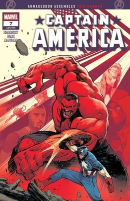 Captain America #7 CVR A Cover Variant Pre Order 2/18/26 Marvel Comics