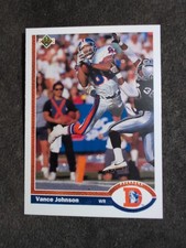 1991 Upper Deck - Vance Johnson - #122 - Denver Broncos Football Card