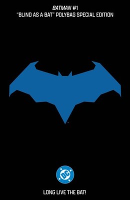 Batman #1 2025 Blind as a Bat Polybag Special Edition 1st Print Bag