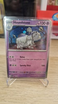 Houndstone SVP 042 Black Star Promo Karte Pokémon Karmesin & Purpur, Englisch