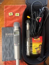 WOW Magic Sing Karaoke Mic, Case, Cables and Two Cartridges