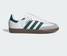 Adidas Samba OG GS  White Collegiate Green  Colorway Size 4.5Y Authentic JQ2843