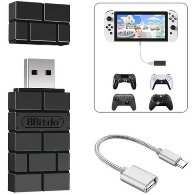 Bluetooth Controller Dongle for PS5/PS4/PS3, Xbox Series X/S