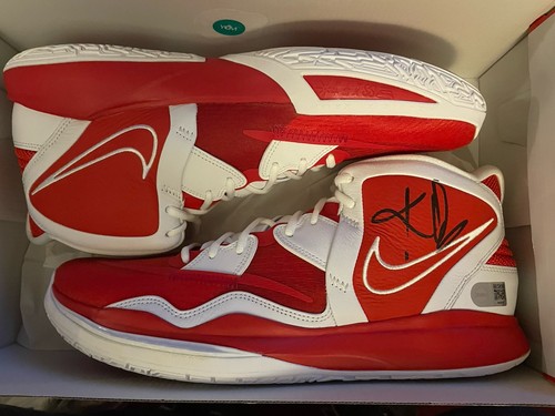 Kyrie Irving Autographed Signed Brooklyn Nets Auto Nike Kyrie Basketball Shoes SWAU 