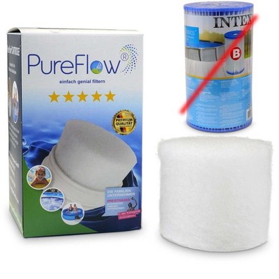 Spar-SET> 6x PureFlow Filterkartusche ersetzt INTEX B, Modell 29005 Pool Becken
