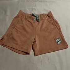 Nike Club Fleece Sun Sweat Shorts Girls Youth Medium Embroidered Swoosh Pink