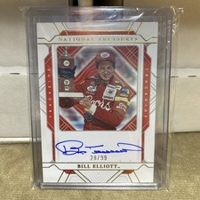 2022 National Treasures BILL ELLIOTT Legendary Signatures On Card Auto /99