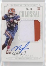 2015 Panini National Treasures College 20/25 Matt Jones #325 Auto z5b