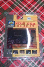 ‘97 Upper Deck Diamond Vision MICHAEL JORDAN Highlight Reel #1 The Shot Unopened