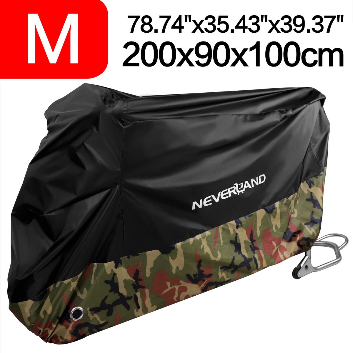 NEVERLAND Motorcycle Cover – Waterproof, UV Resistant For Honda Harley-Davidson (Indoor/Outdoor) - View #4