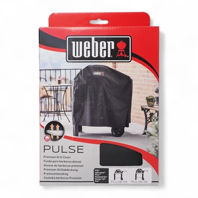 Weber Premium Abdeckhaube 7181 für Pulse 1000 2000 mit Rollwagen - NEU OVP