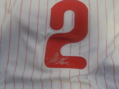 Mickey Moniak Philadelphia Phillies Signed Replica Home Jersey COA