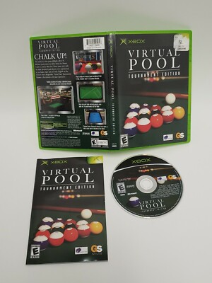 Virtual Pool: Tournament Edition (Microsoft Xbox, 2005) COMPLETE TESTED WORKING 