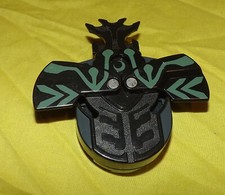 RARE SEGA THE KING OF BEETLES MUSHIKING BLACK GREEN VG-09 BUG GADGET FROM JAPAN