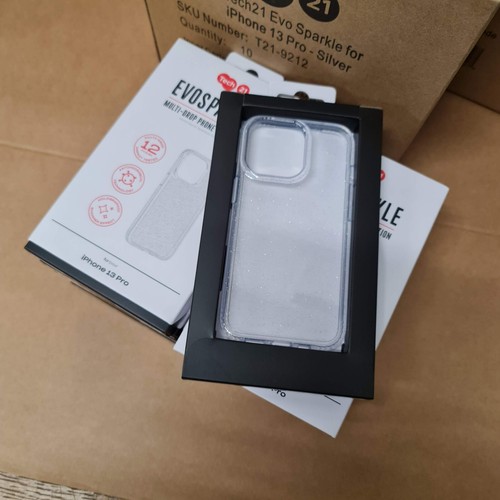 Job Lot 20x Tech21 Cases For iPhone 13 PRO - Evo Sparkle Shockproof Wholesale - Picture 5 of 10