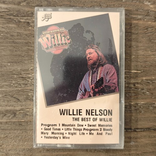 WILLIE NELSON The Best of Willie Cassette Tape Country Rock Folk - NEW SEALED
